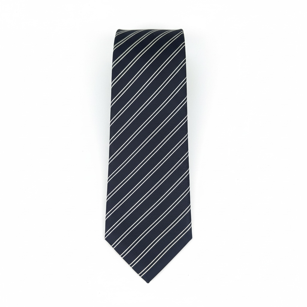Armani Navy Stripe Tie