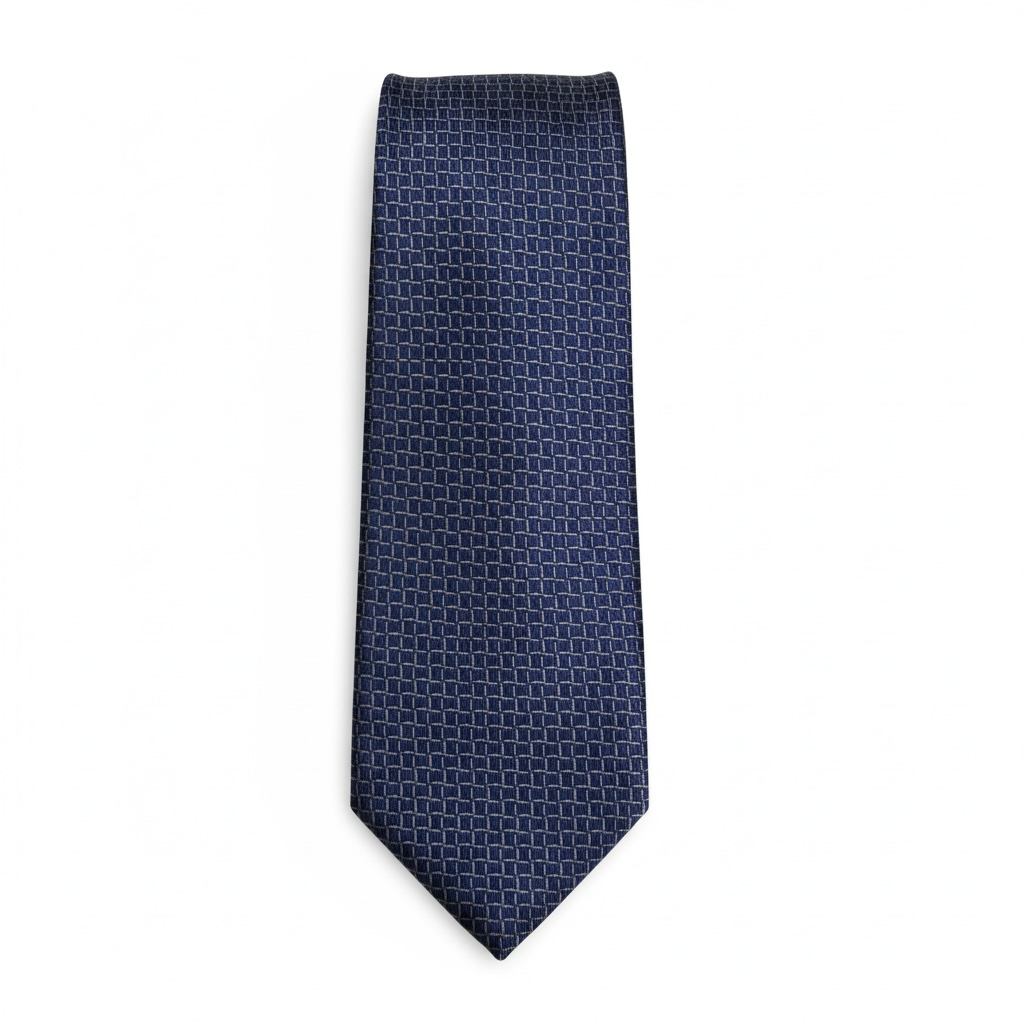 Armani Navy Square Tie