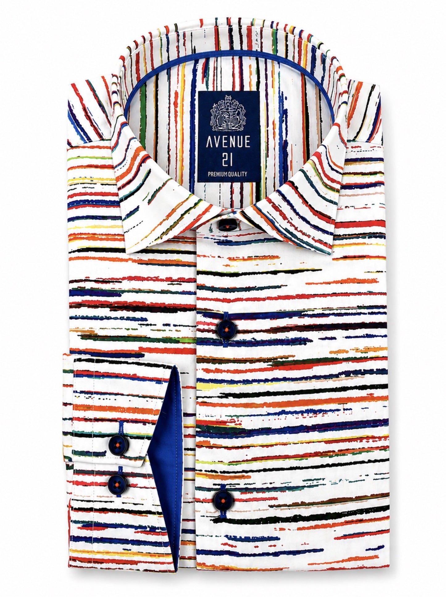 Color Stripe Sport Shirt